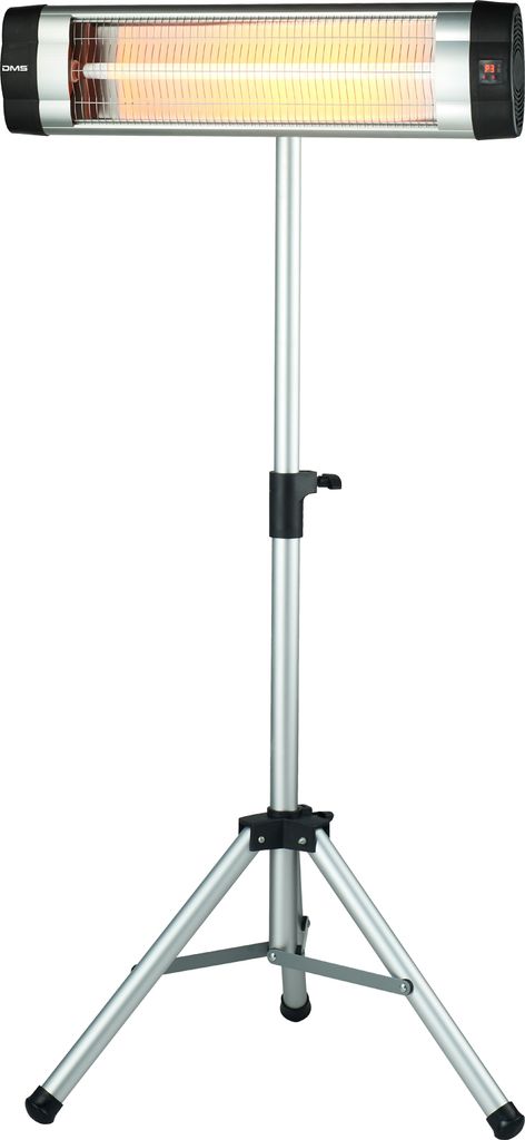 DMS® Infrarotstrahler Heizstrahler 2 in 1 Terrassenstrahler Produktbild 