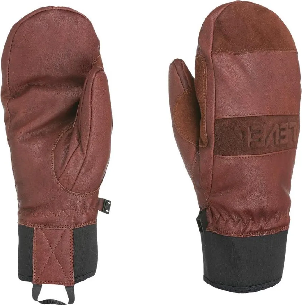 Guanti Sci Level Shaman Marrone S | Calore Avvolgente in Vera Pelle