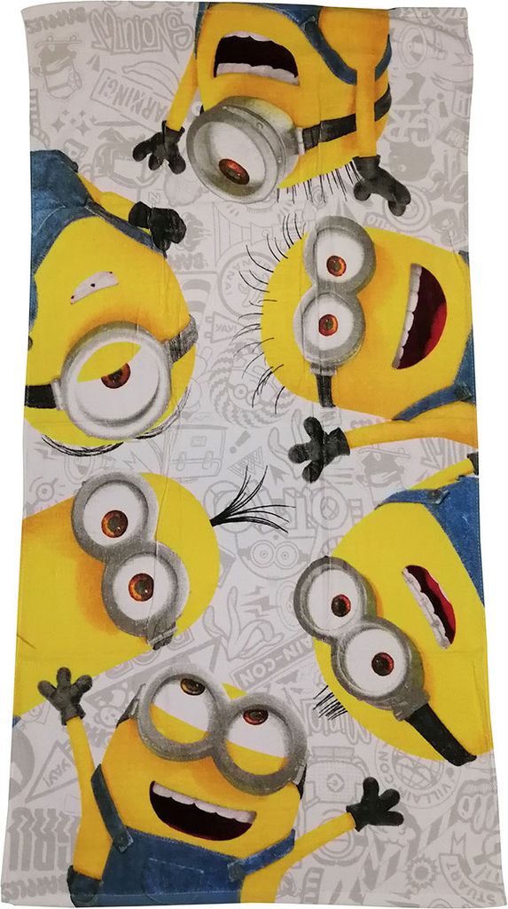 Telo doccia Minions Telo da bagno Telo da spiaggia 70 x 140 Immagine del prodotto 