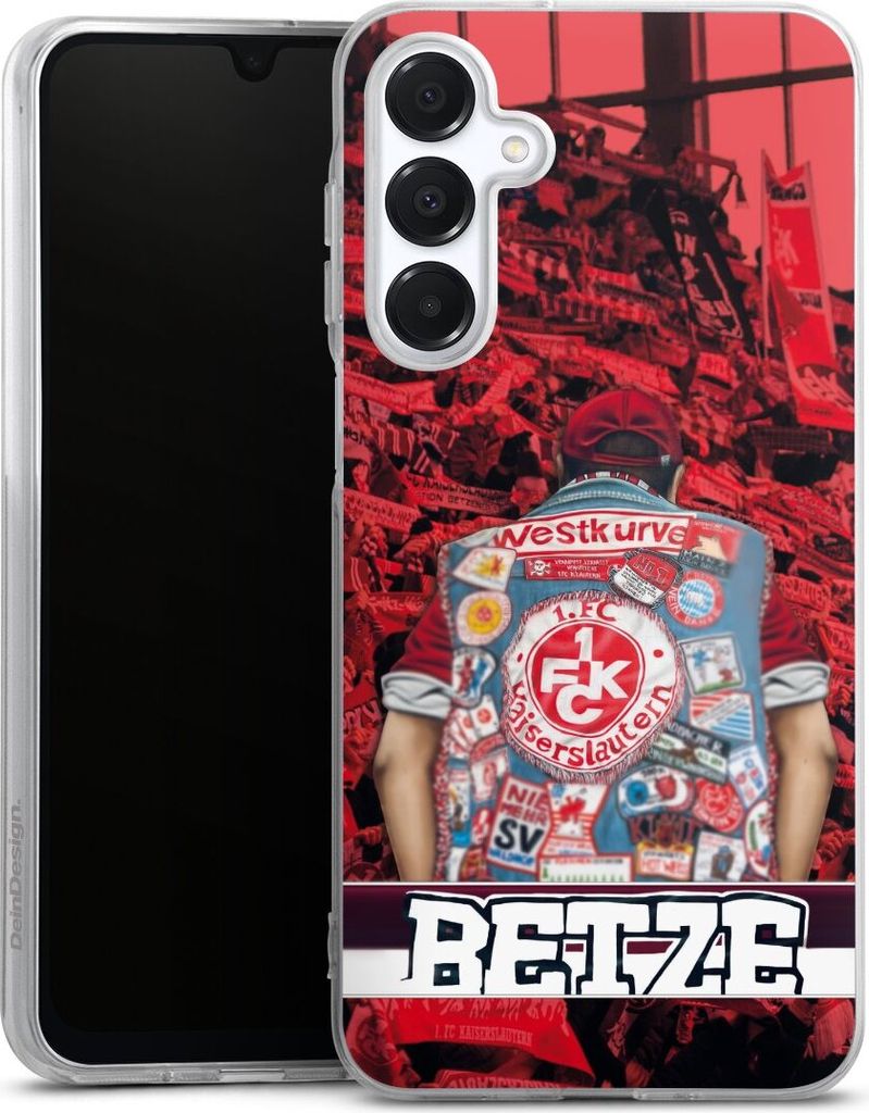 DeinDesign Handyhülle für Samsung Galaxy A16 5G Silikon Hülle Case Smartphone Schutzhülle 1. FC Kaiserslautern 1. FCK Offizielles Lizenzprodukt