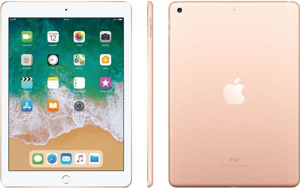 Apple iPad WiFi 2018 32GB Farbe: Gold Tablets