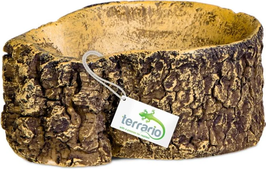 Terrario Bark Bowl Miska terrarium aspect écorce naturelle 10x7x4 cm