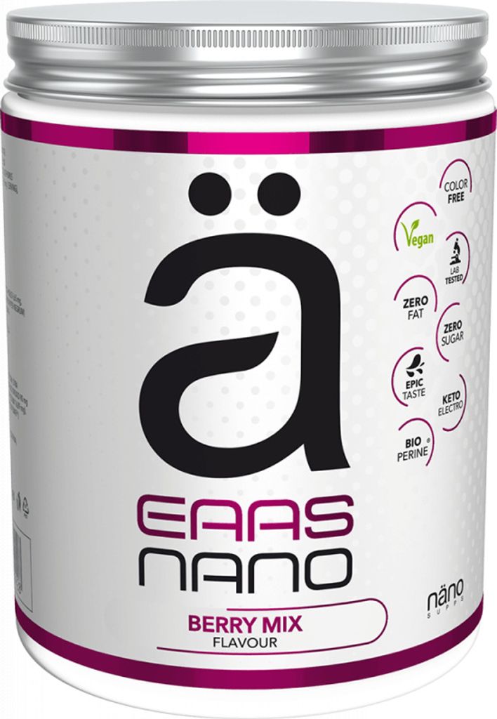 NanoSupps EAA nano (420g) Berry Mix - Aminosäuren - EAA Produktbild 