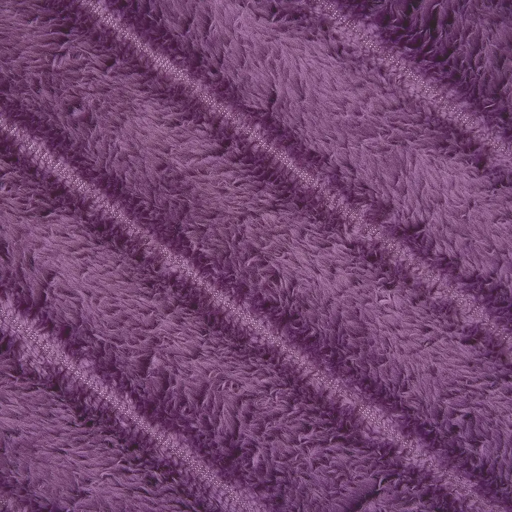 vidaXL Coperta viola 240 x 220 cm in pile - 7