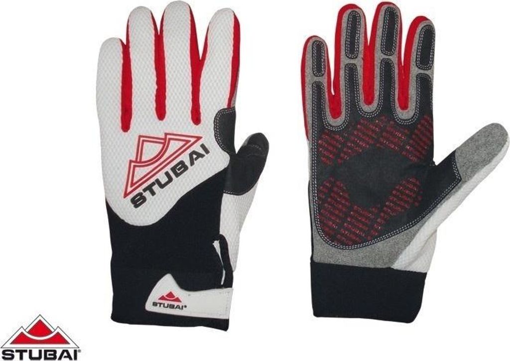 Kletter-Handschuhe | STUBAI Sporthandschuhe Eternal für Klettersteige, Größe L, Sport-Handschuhe, Trainingshandschuhe, Klettersteig-Handschuhe, ...