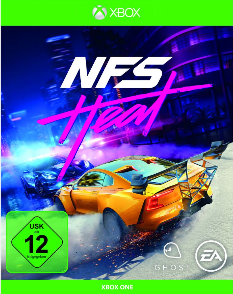 Electronic Arts Need for Speed Heat, Xbox One, Physische Produktbild 