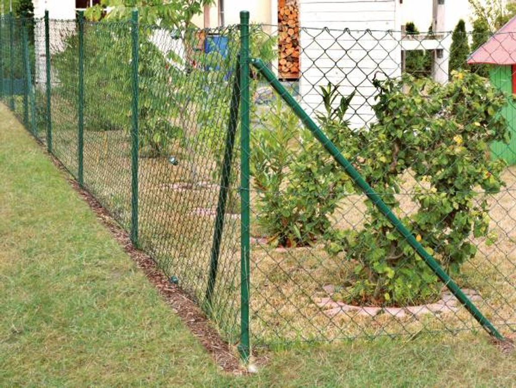Maschendrahtzaun Komplettset