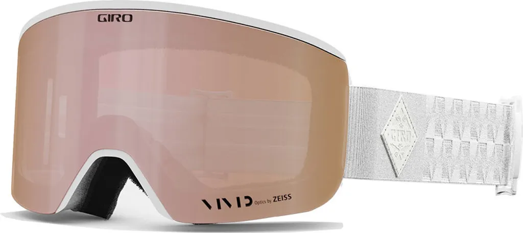 Giro Ella Masque de ski écran magnétique Vivid Rose Gold pour femmes