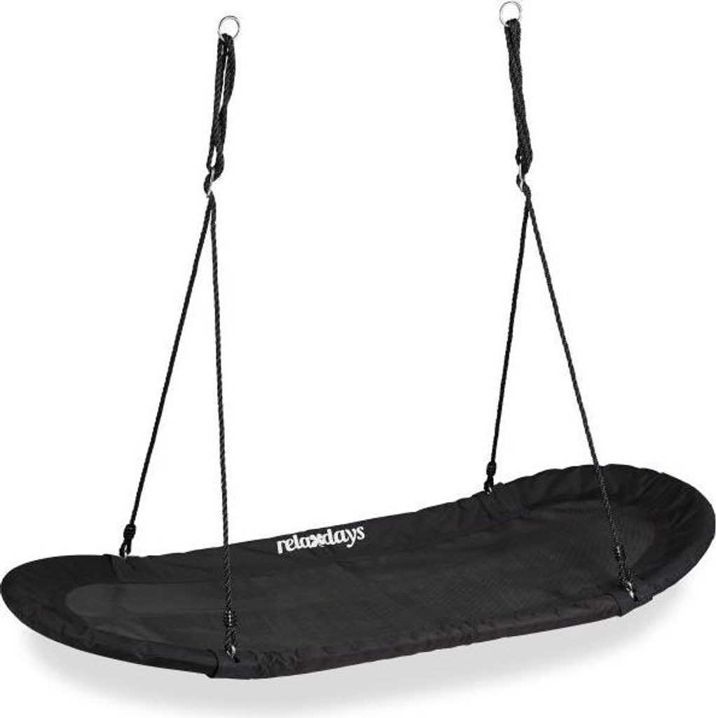 Nestschaukel XXL schwarz