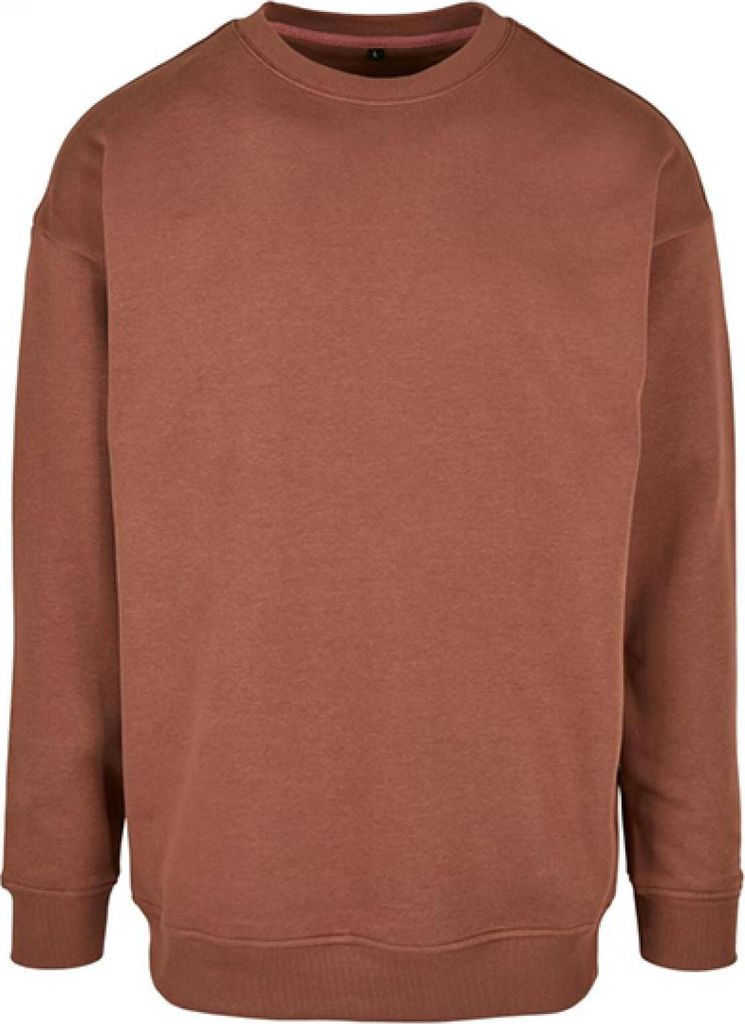 Build Your Brand BY075 | Herren Sweat Crewneck - Farbe: Bark - Größe: M