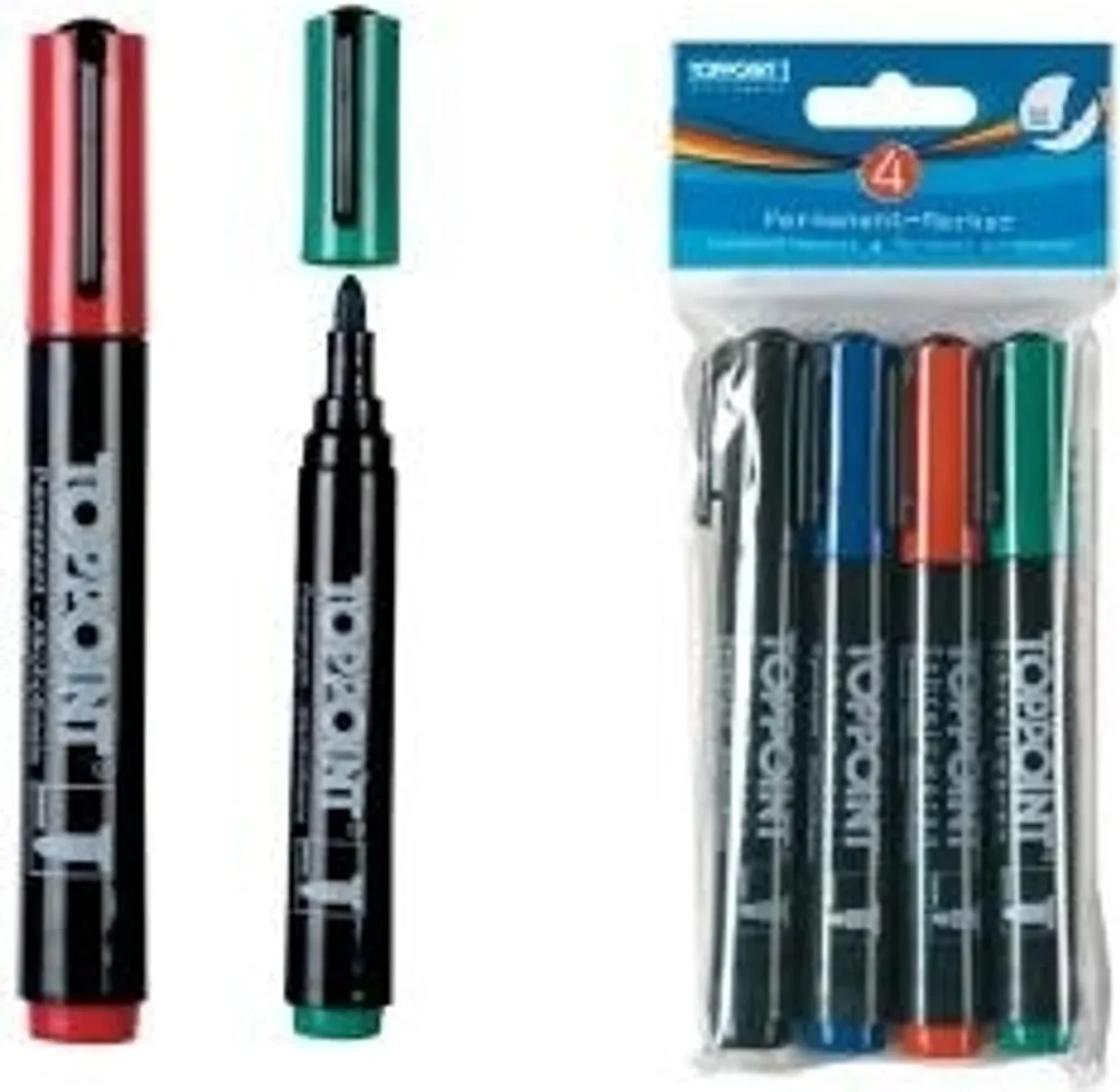 Marcatore Permanente 48101 Ker 4er Set Professionale | Shop Online - 2