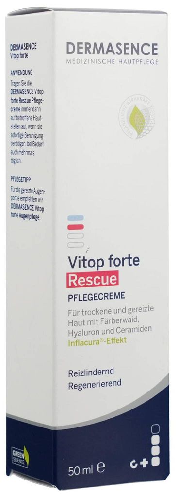 DERMASENCE Vitop forte, crema de cuidado intensivo, 50 ml Imagen del producto 