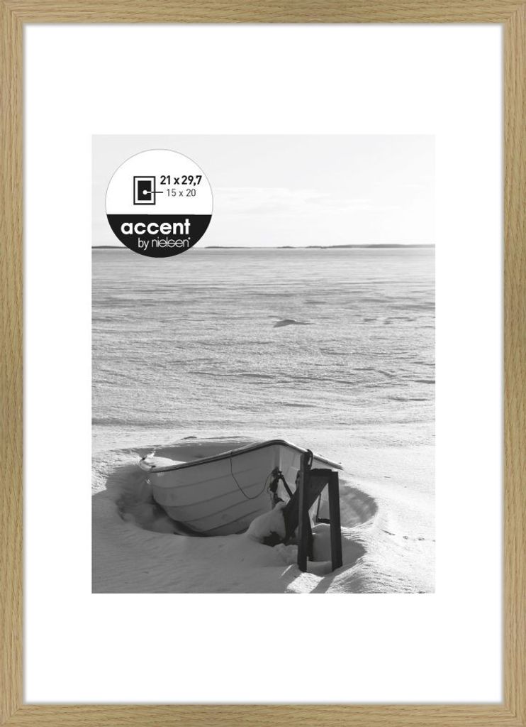 Drevený rám na obrazy Nielsen Accent Aura 21x30 cm dub Obrázok produktu 