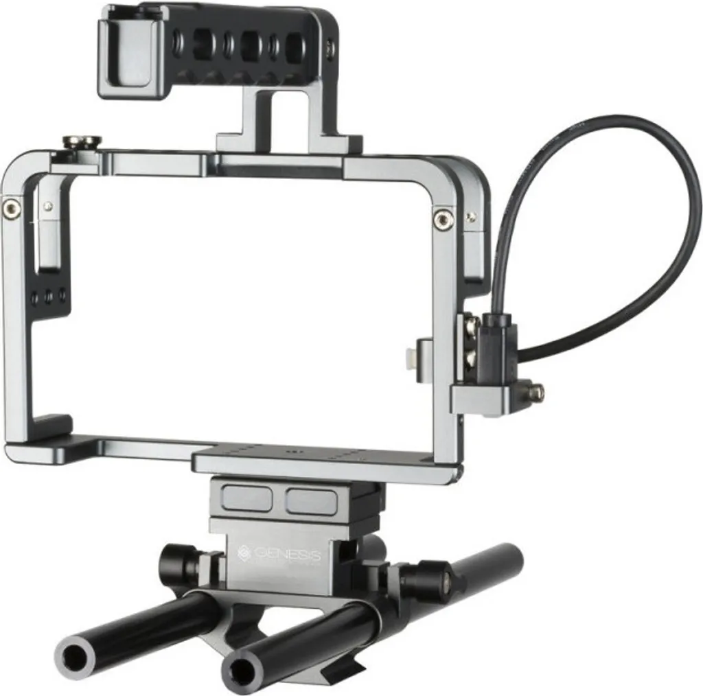 Kit Vidéo Cage Aluminium Genesis pour Hybride LUMIX GH3 GH4 Antichoc