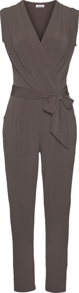 LASCANA Overall taupe Größe 34