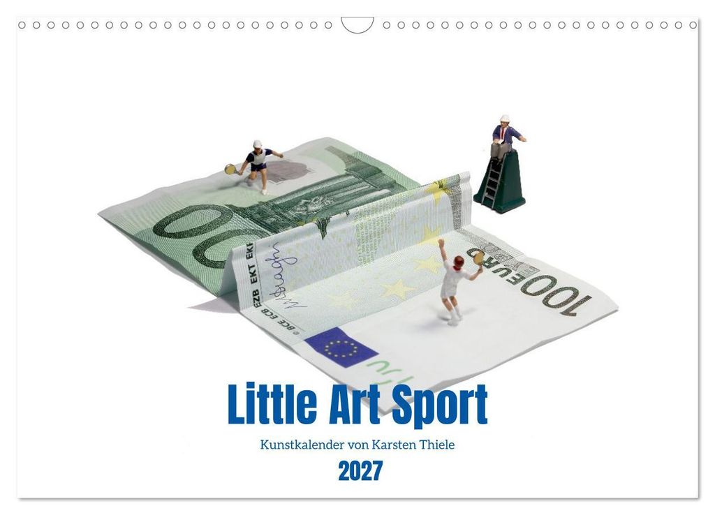 Little Art Sport Kunstkalender (Wandkalender 2027 DIN A3 quer), CALVENDO Monatskalender