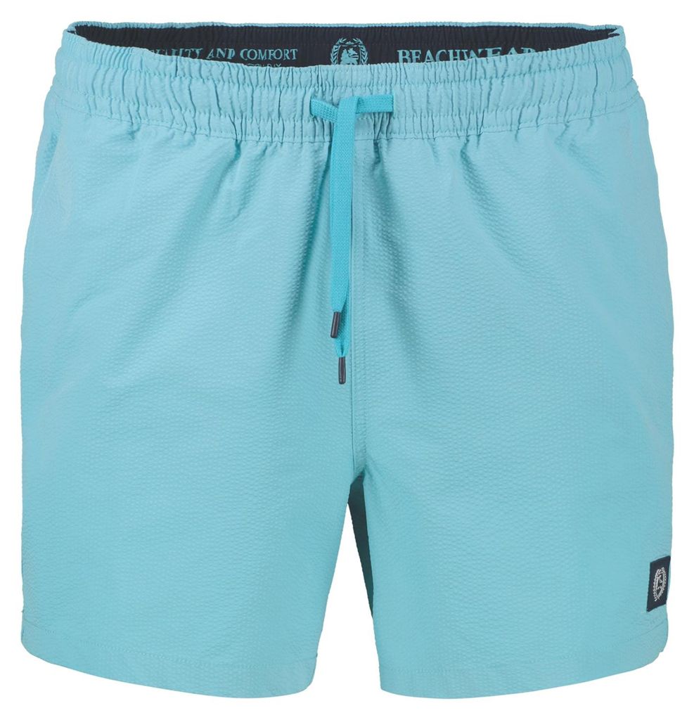 Lerros Übergrößen Badeshorts türkis Struktur