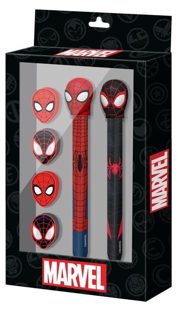 Spider-Man schrijfset, 6-delig Productafbeelding 