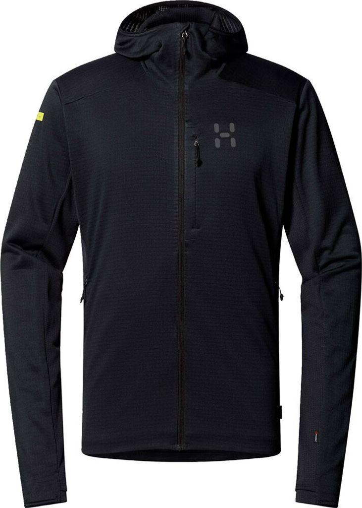 Haglofs L.i.m Mid Fast Ii Fleece Mit Durchgehendem Reißverschluss Schwarz L Mann Schwarz L