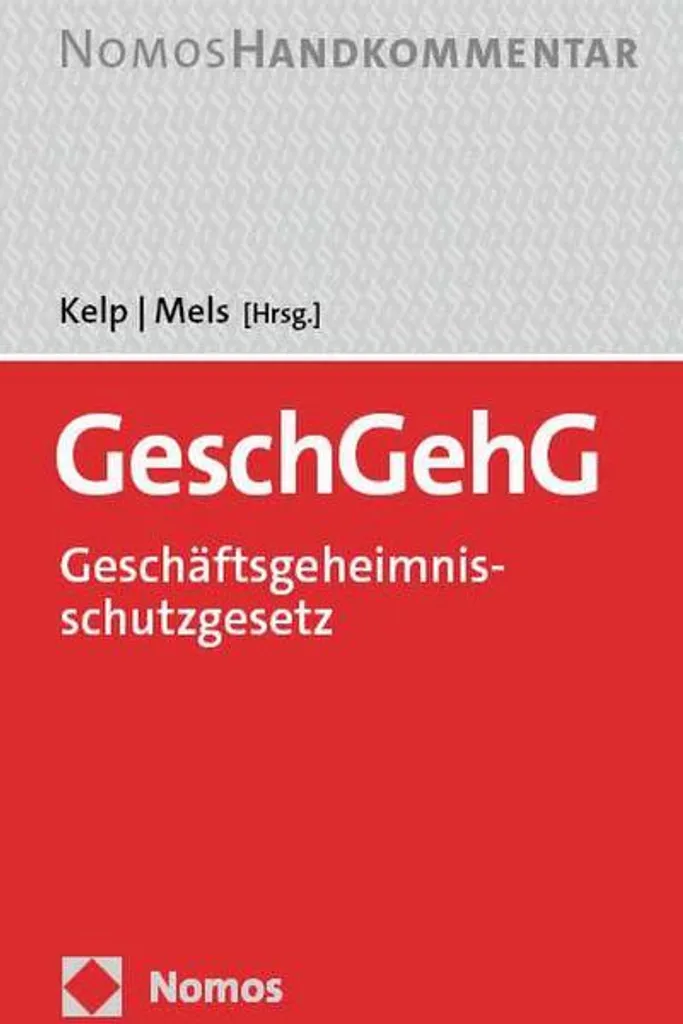 Code du droit allemand secret des affaires manuel format poche GeschGehG