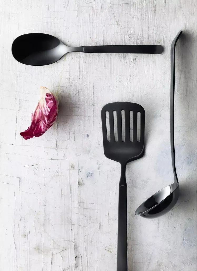 Forchetta Nera per Taglieri Salumi 180mm - Elegante e Pratica - 2