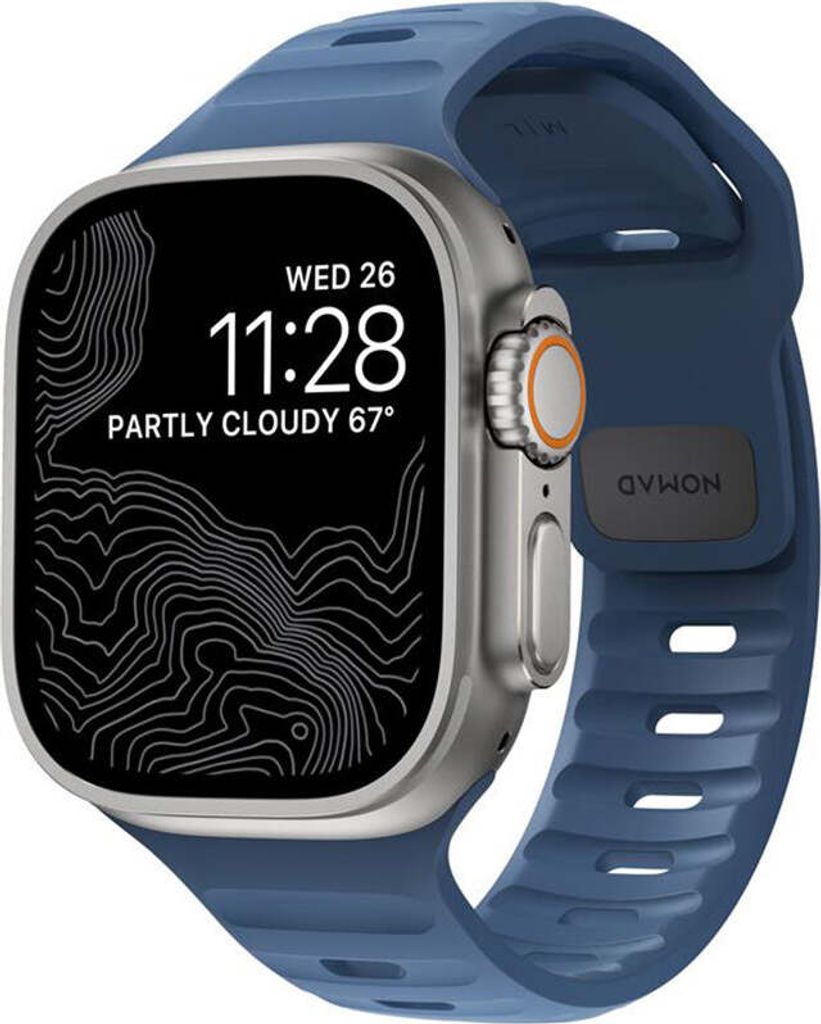 Nomad Sport Band, Band, Smartwatch, Niebieski, Apple, Ultra Zdjęcie produktu 