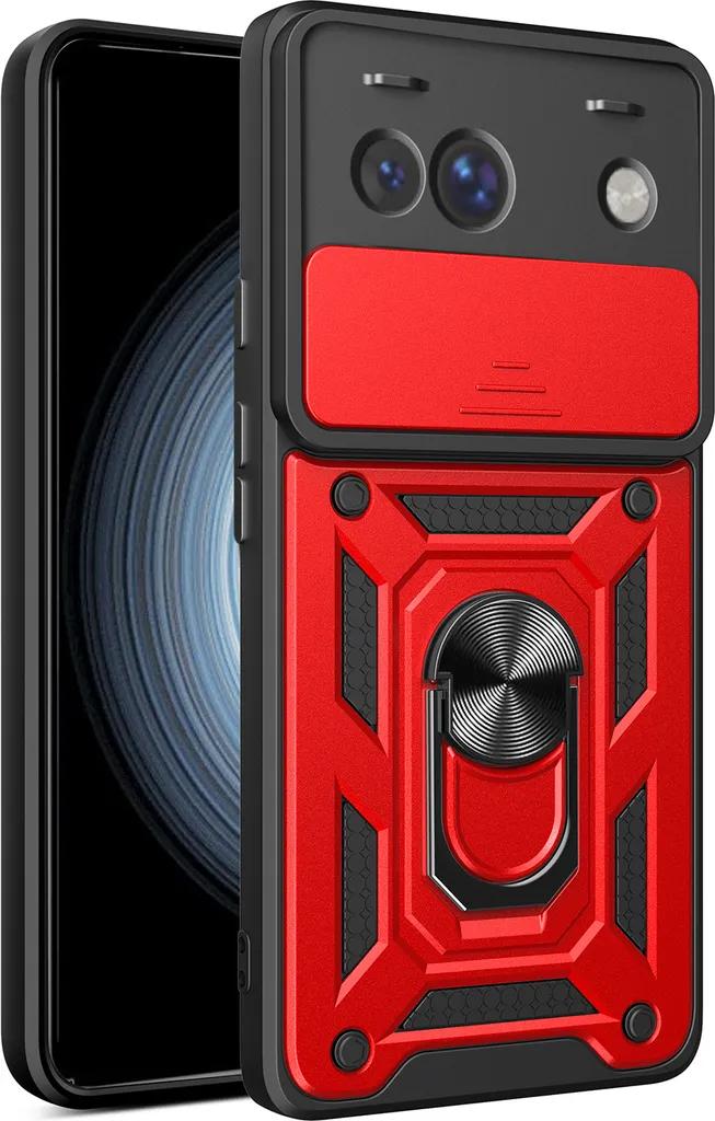 Custodia Google Pixel 10 / 10 Pro Silicone TPU con Anello e Protezione