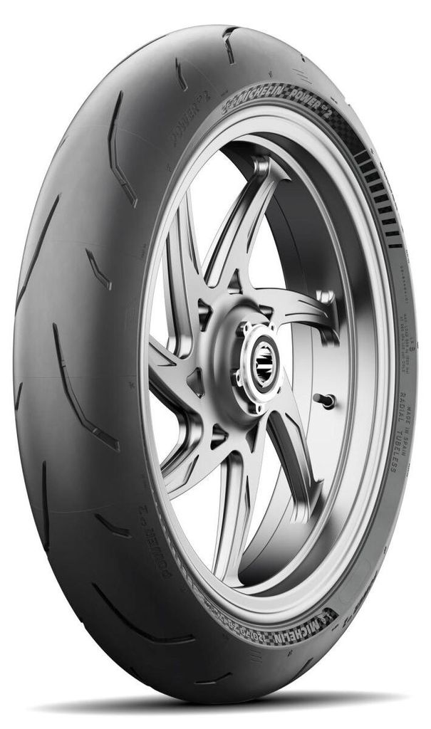 Opony MICHELIN POWER GP2 120/70 ZR 17 M/C (58W) TL Zdjęcie produktu 