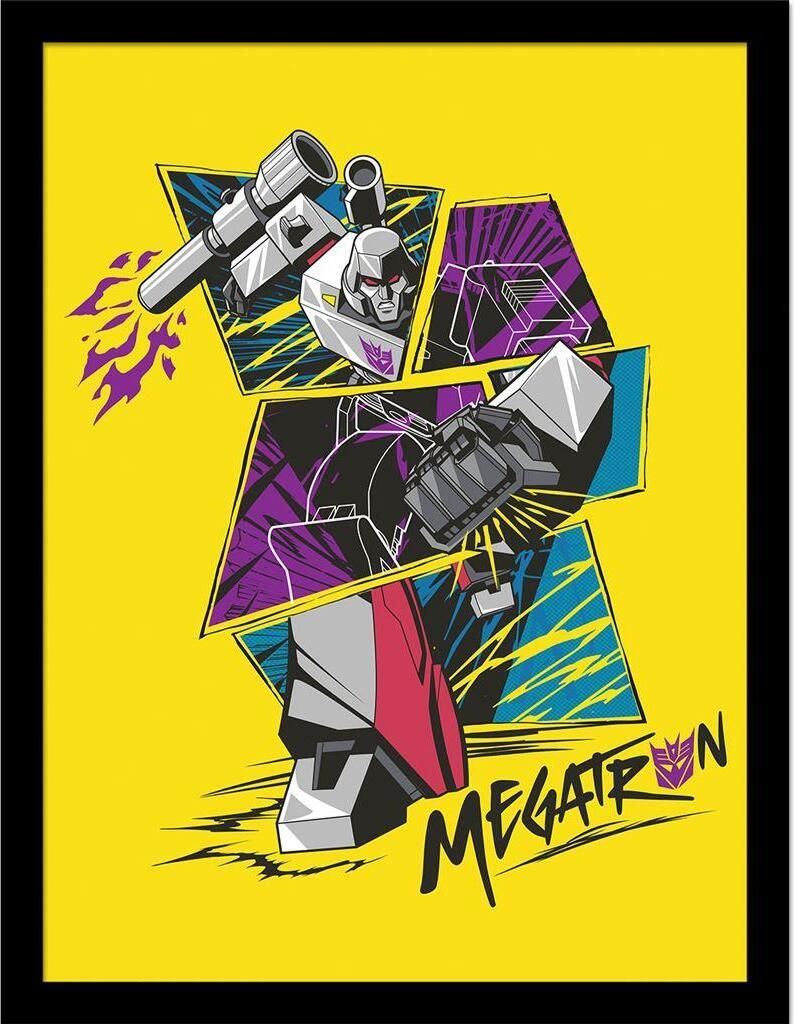 Transformers - Gerahmtes Poster PM11289 (40 cm x 30 cm) (Gelb)