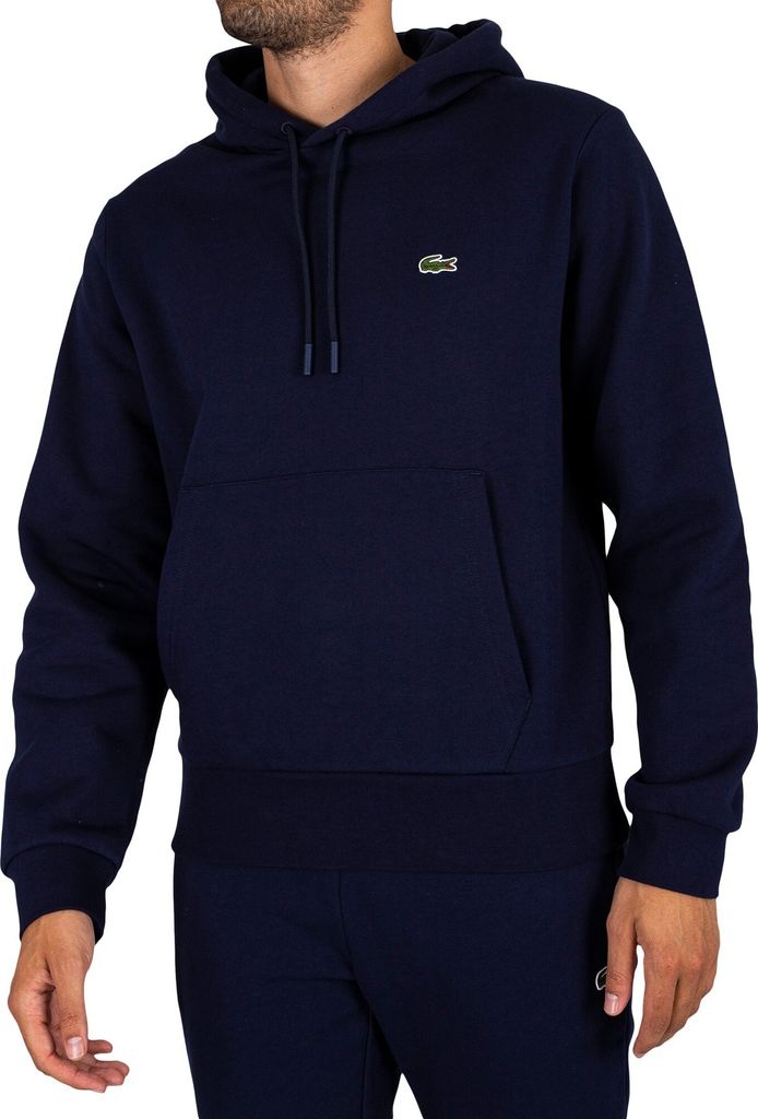 Lacoste Logo Pullover Hoodie, Blau 3XL Produktbild 