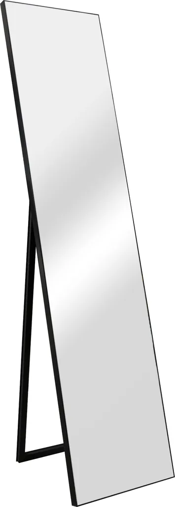 Specchio Barletta 150x35 cm Nero - Convenienza e Stile da Terra