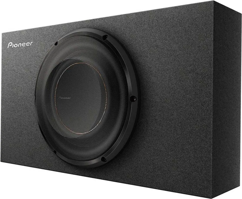 Subwoofer plat Pioneer TS-D10LB - Des basses puissantes sans encombrement