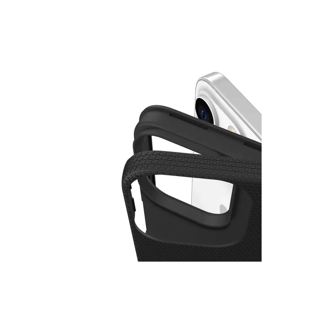 Eiger, Cover rigida per iPhone 14 Pro Max con 2 strati di protezione ultra-rinforzata contro le cadute da 4M, nero - 11