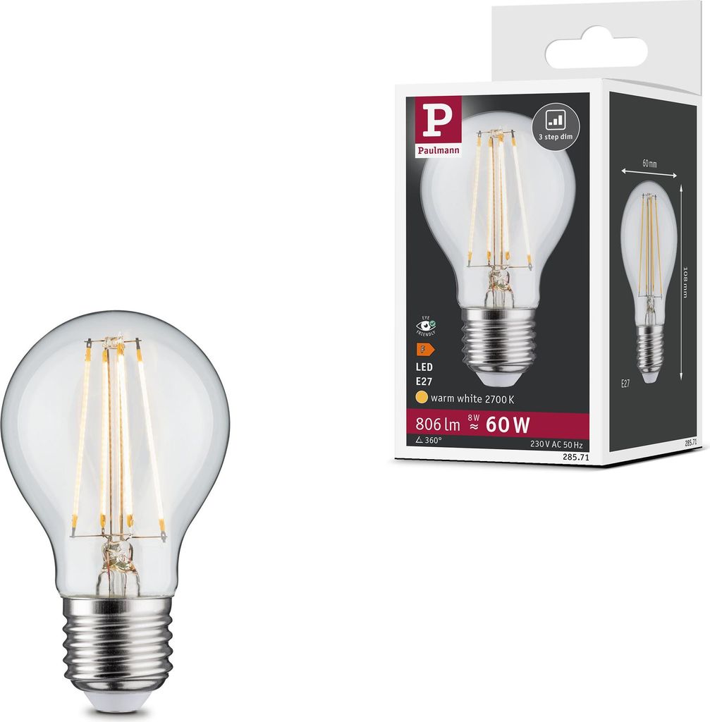 Żarówka LED Paulmann Filament 230V Zdjęcie produktu 
