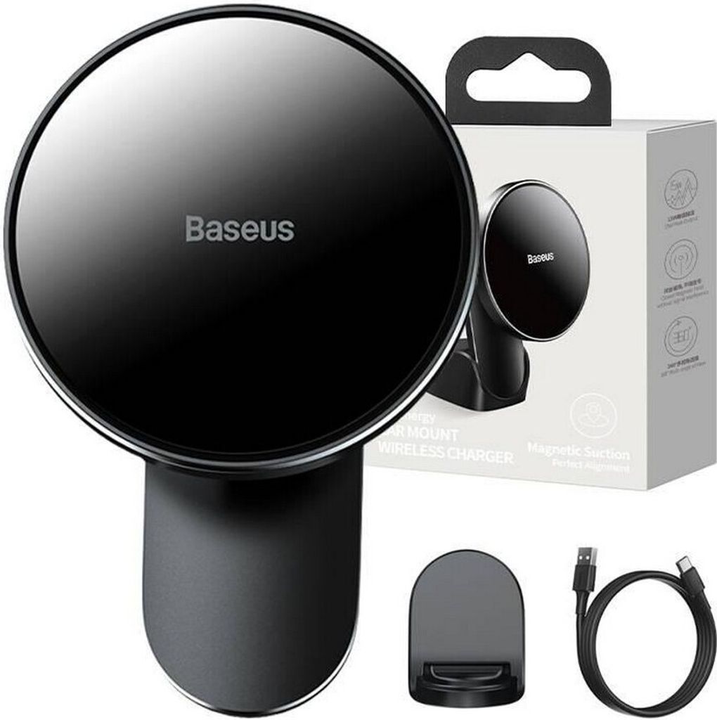 Baseus magnetick drk do auta Qi bezdrtov indukn nabjeka 15 Obrázek produktu 