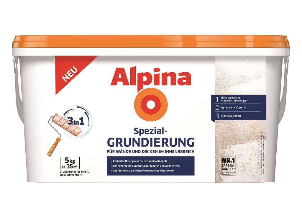 Alpina Spezial-Grundierung 3in1 5 kg weiß