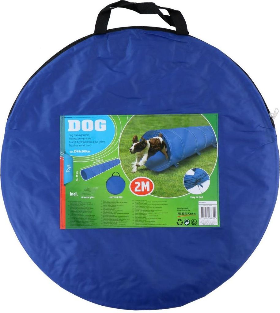 Agility Tunnel für Hunde 2 m – Trainingstunnel für Produktbild 