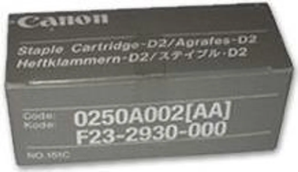 Évitez les bourrages avec les agrafes Canon 0250A002 pour imageRUNNER