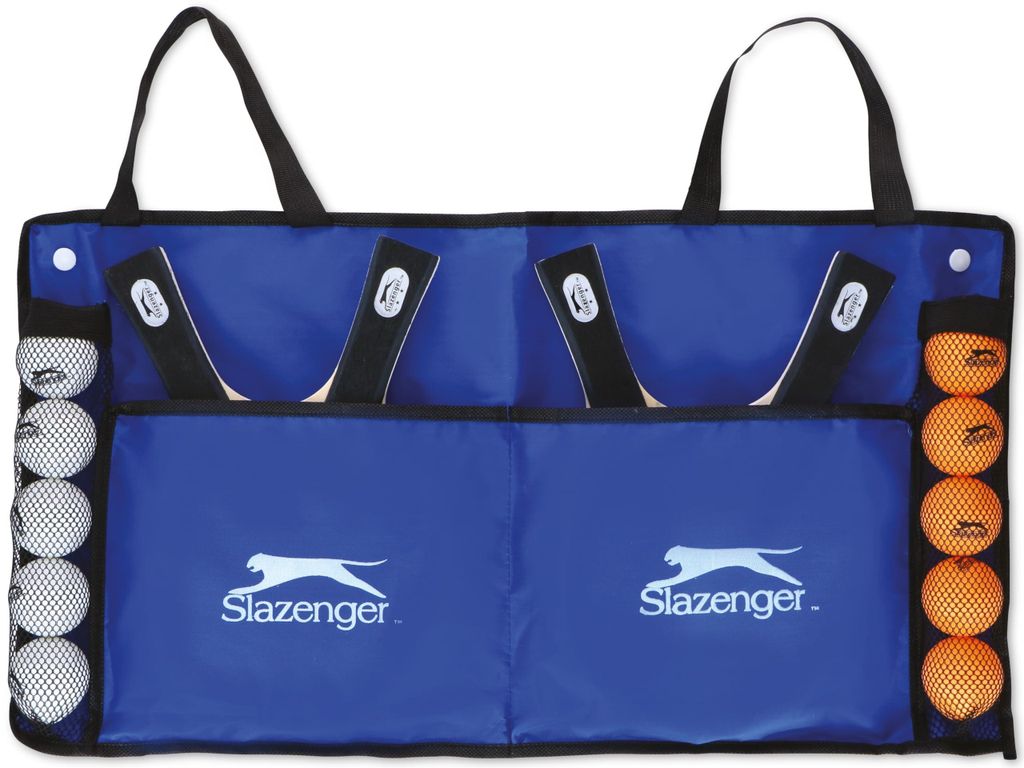 Slazenger Tischtennis-Set 15-teilig 4 Schläger 10 Bälle Produktbild 