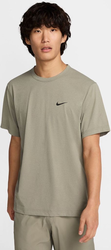 Nike Hyverse - Herren DF UV Kurzarm-Oberteil - Olive Beige Olive Beige S