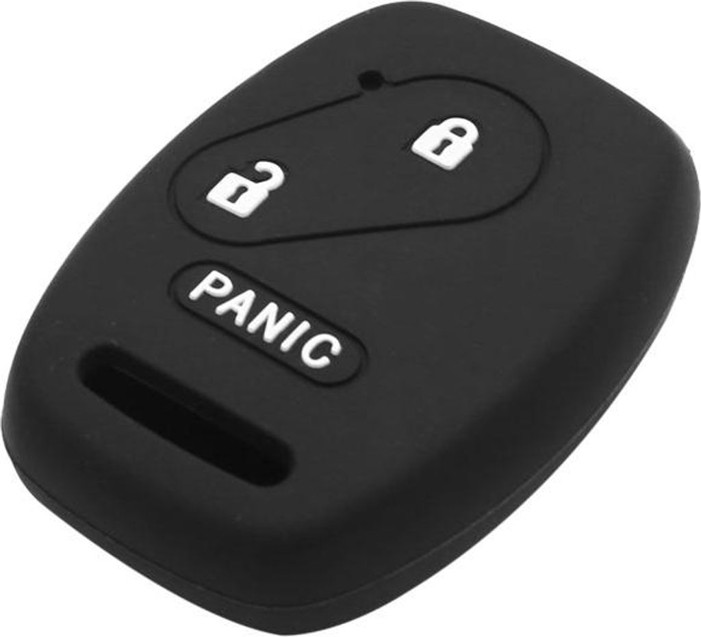 Schlüssel Schutzhülle Schwarz Silikon 2 + 1 Tasten Fernschlüssel Abdeckung für Auto