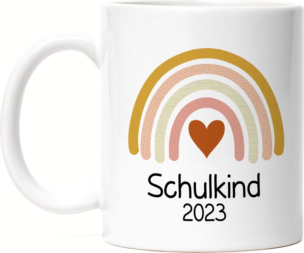 Schulkind 2023 Tasse Einschulungsgeschenk Grundschule 1. Produktbild 