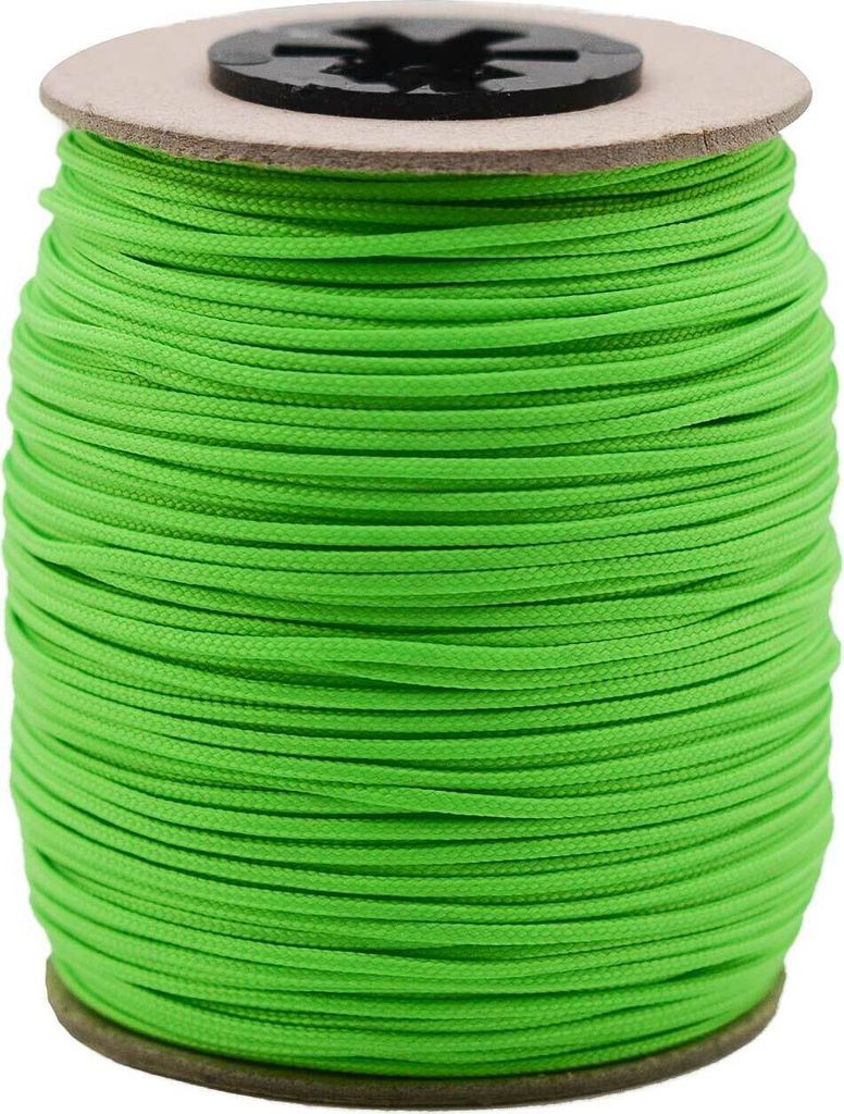 10m Jalousieschnur 1,4x1mm Plissee Rollo Zugschnur Schmuckkordel Farbwahl, Farbe:neongrün