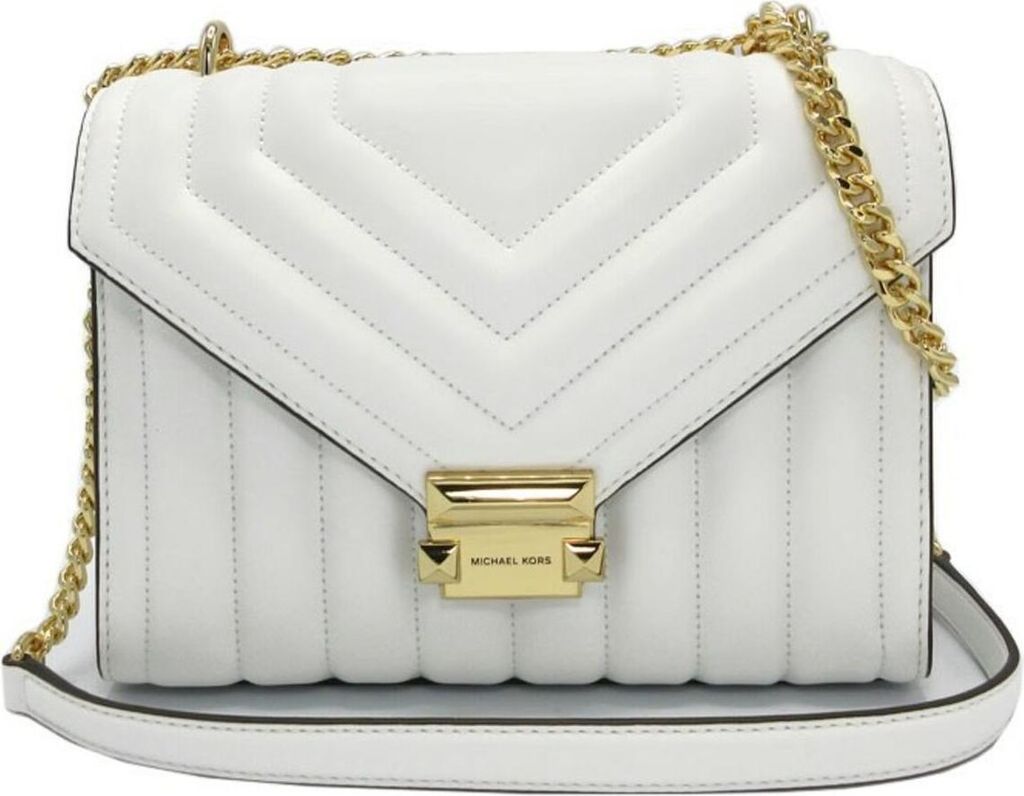 Umhängetasche Michael Kors Whitney Weiß 24 x 19 x 9 cm