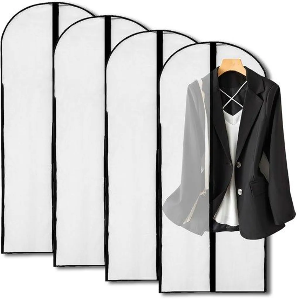 Protégez vos vêtements de l'humidité : 4 housses imperméables 60x120 cm