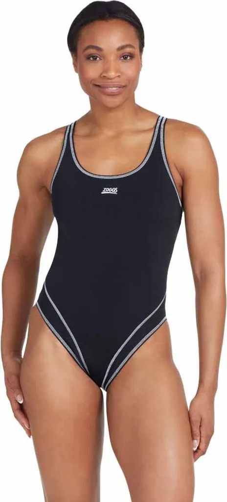 Fini les maillots usés : Zoggs Maillot de bain Noir XS Ecolast durable