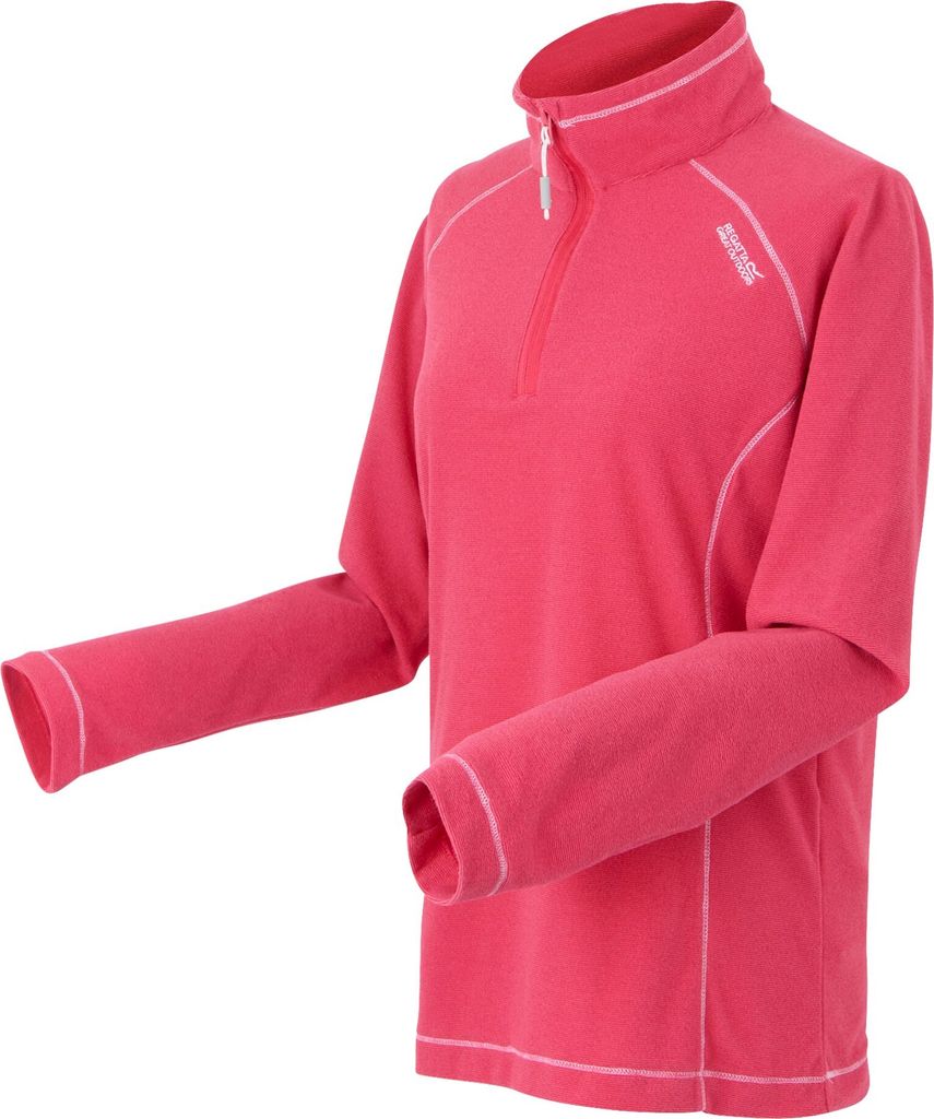 Regatta Great Outdoors Damen Fleece-Top Montes mit 1/4-Reißverschluss RG1953 (36 DE) (Marineblau/Schwarz)