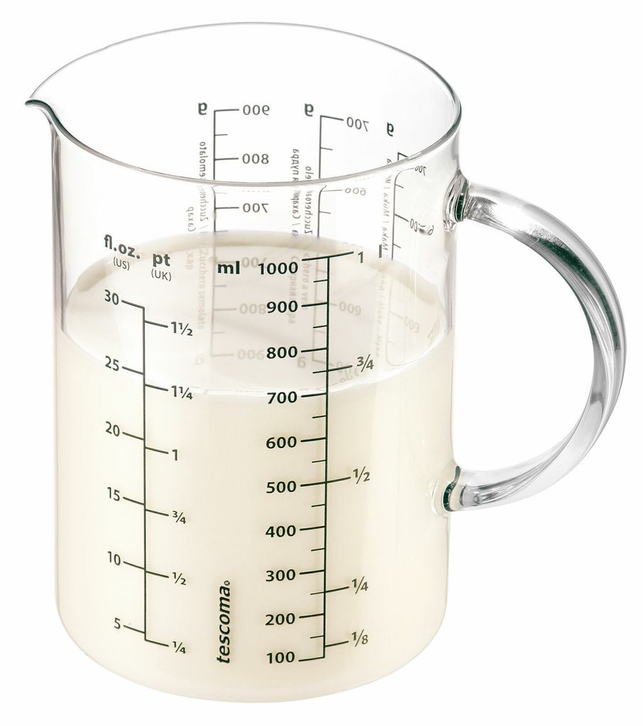 Tescoma szklany dzbanek z miarką Delicia 1000ml żaroodporne Zdjęcie produktu 