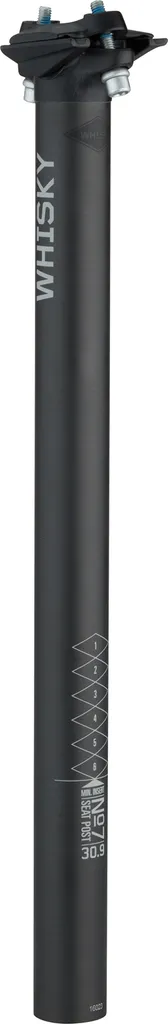 Tige de selle carbone Whisky No.7 30.9mm x 400mm déport 0mm mat