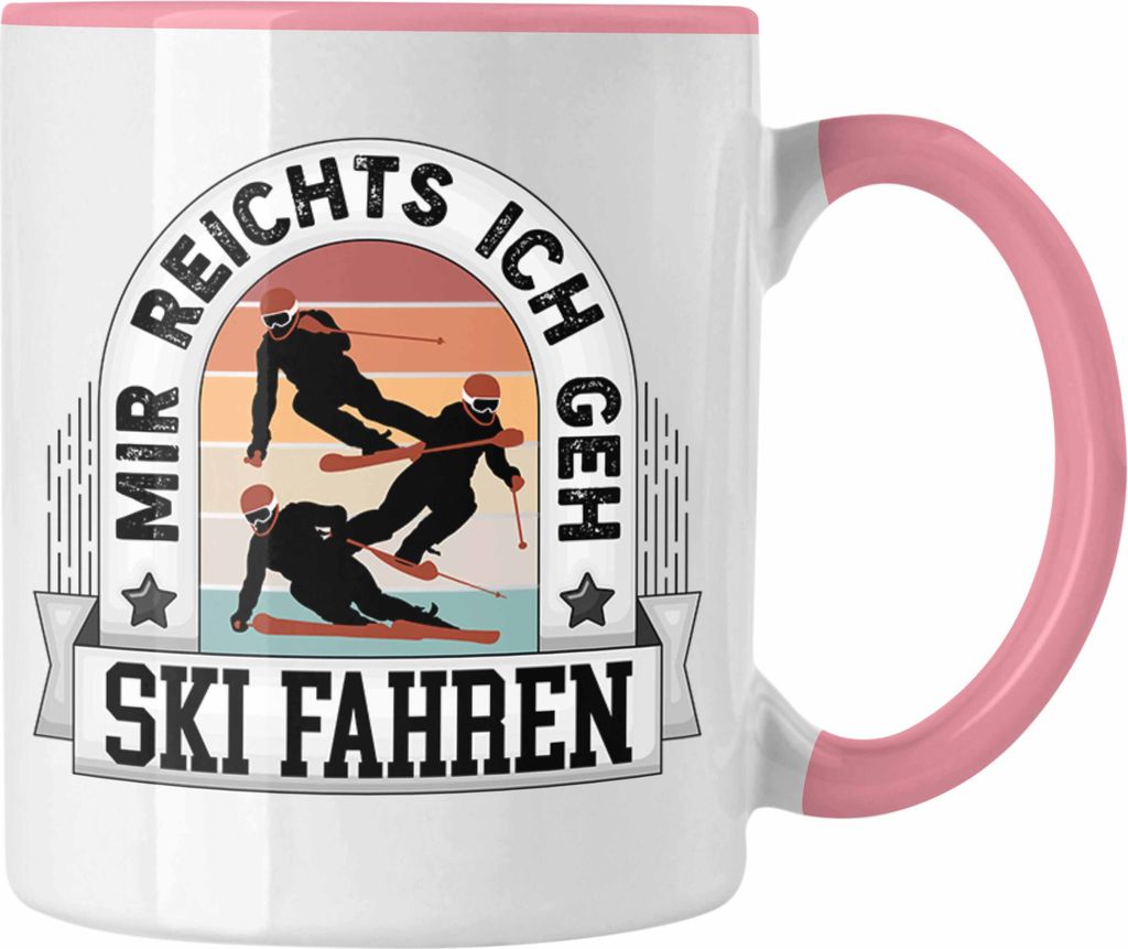 Trendation - Ski Tasse Geschenk Lustiger Spruch Mir Reichts Produktbild 